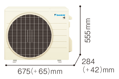 2.2～3.6kW カラー：ホワイト（5Y 7.5/1）
